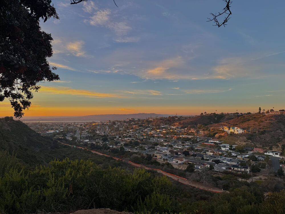Tecolote Canyon and Mission Bay