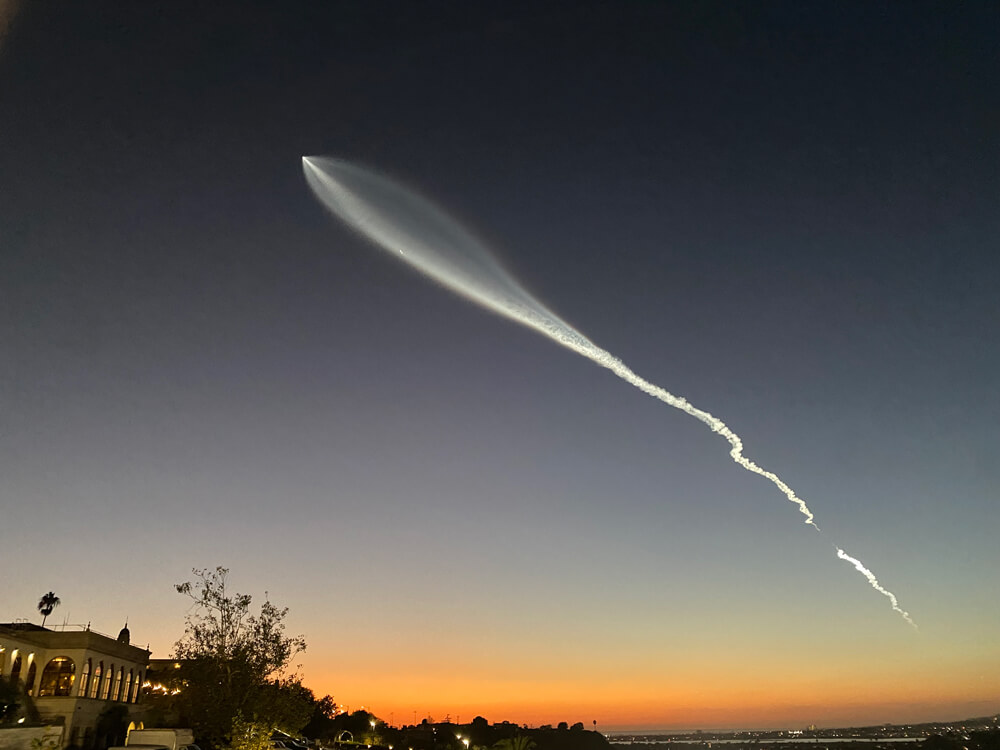 SpaceX satellite launch