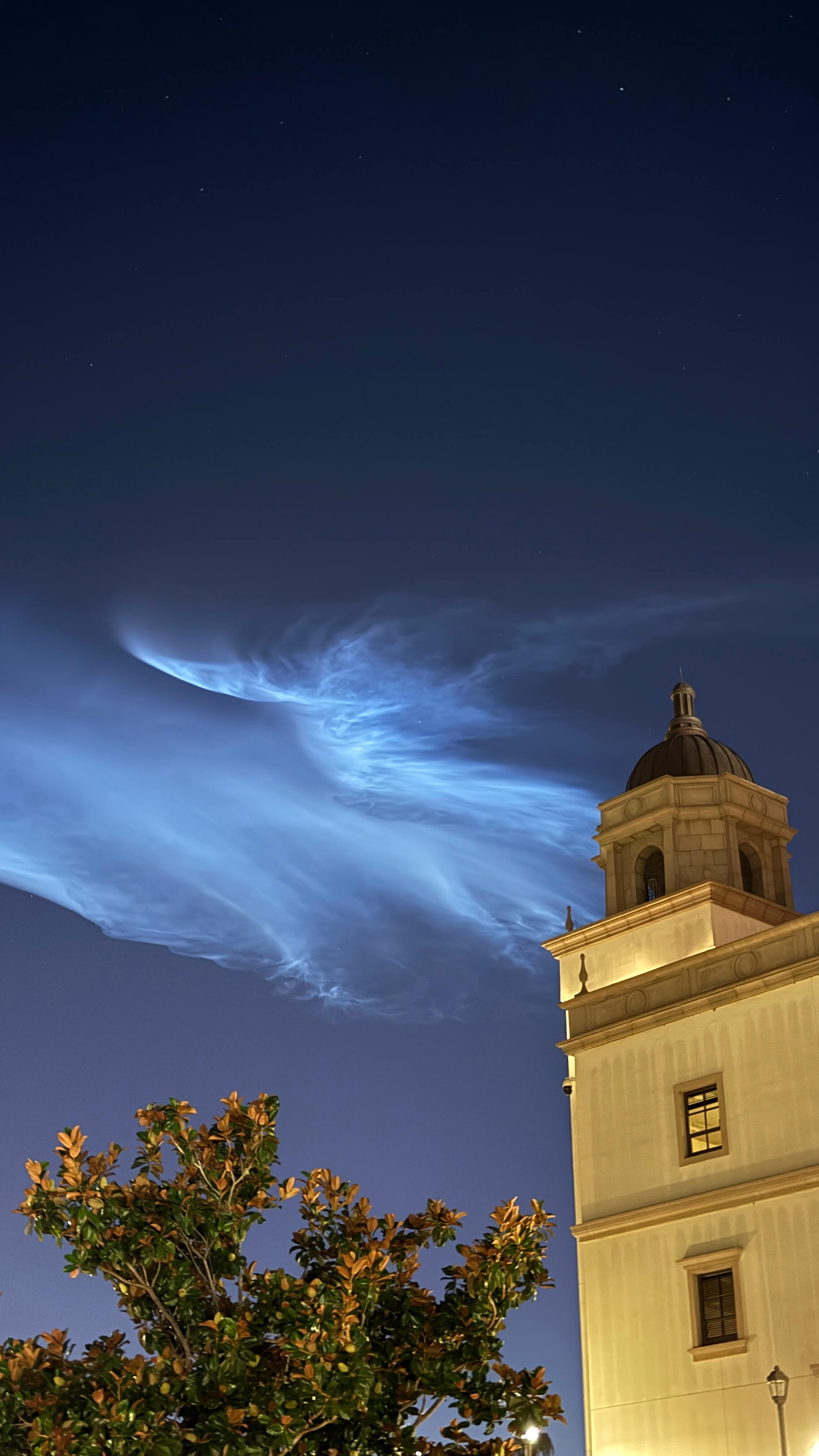 USD campus sunset