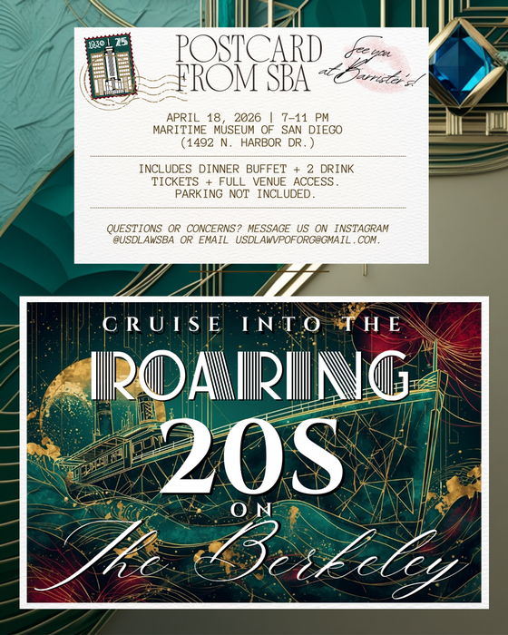 Barrister's Ball Flyer