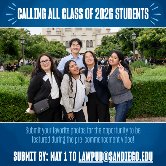 Calling all 2026 students!