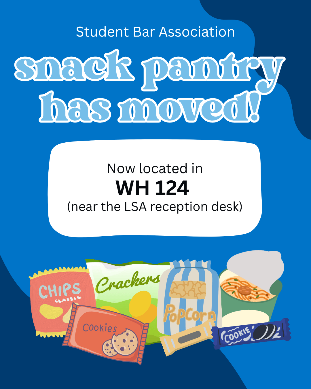 Snack Pantry Moved