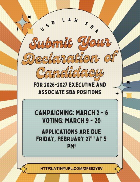 SBA Elections Flyer