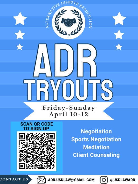 ADR Tryouts