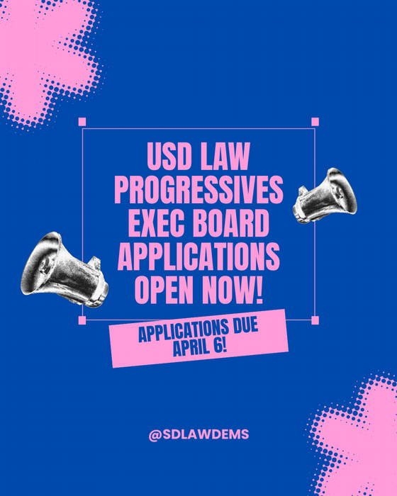 USD Law Progressives Board Elections